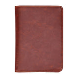 Gentlmans Travel wallet indark brown vegan leather