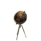 Small Aged Rustic Globe