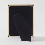Gold Bambopo Style Photo fRame with black flock backing