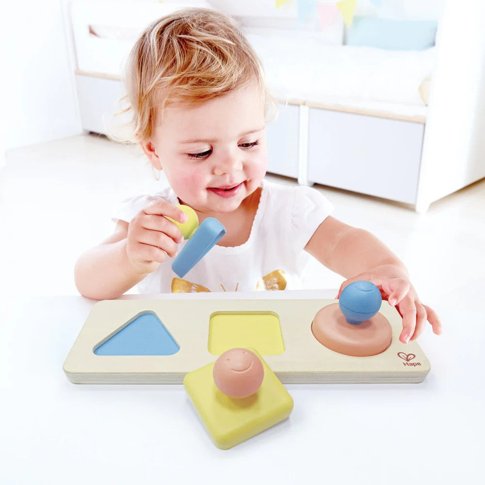 Encourage your little one’s development through play with this adorable Hape Montessori mirror puzzle at Cerise. Designed to support hand-eye coordination, fine motor skills, and colour and shape recognition, it provides hours of engaging, educational fun while helping children build problem-solving, sorting, and organisational skills.