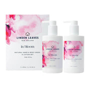 IN Bloom Wash and Lotion set in pink petal fragrance