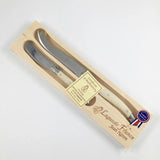 Laguiole by Jean Neron two piece cheese set in wooden gift box at Cerise