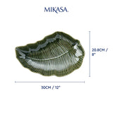 Jardin Leaf Shaped serving dish dimensions