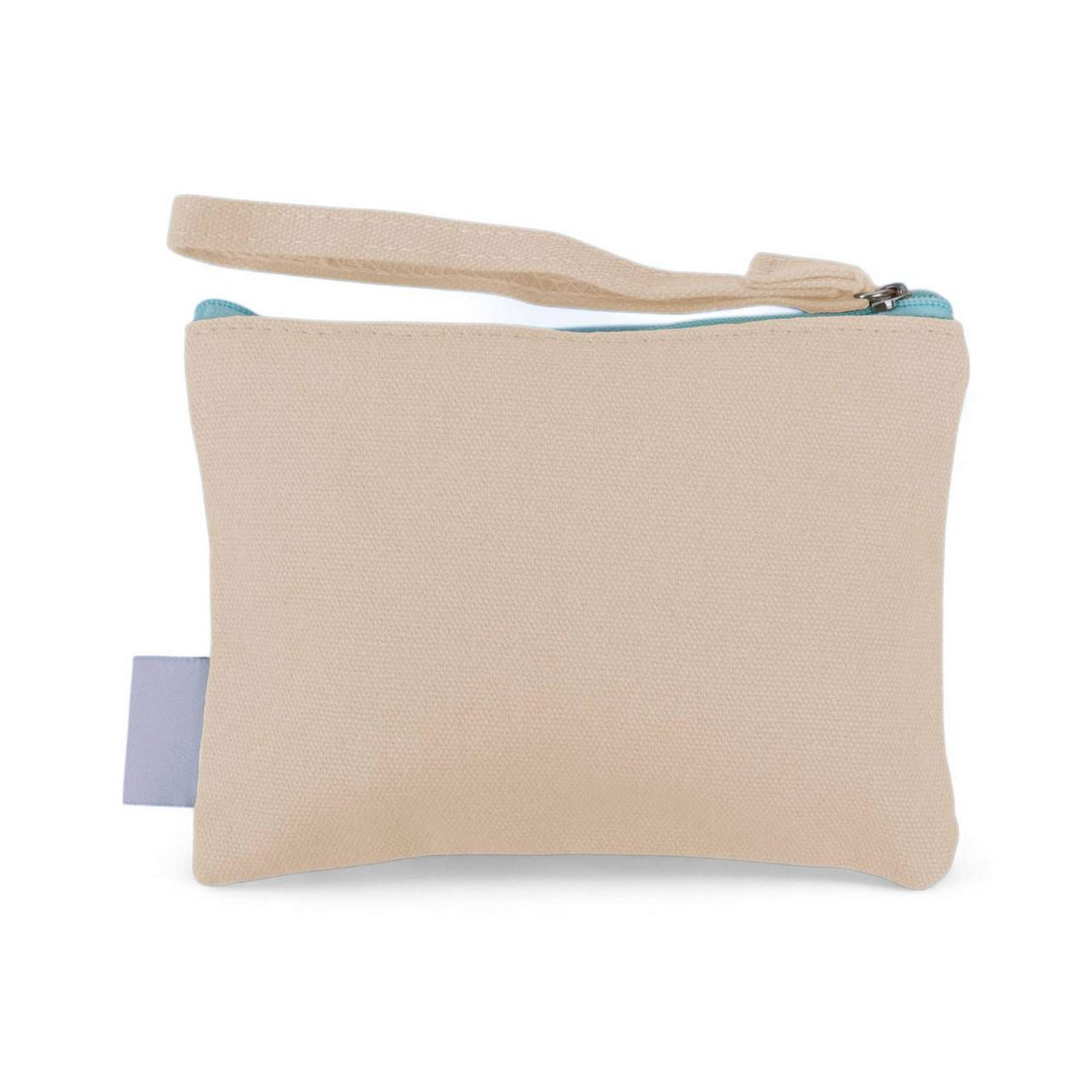 La La Land Golden Hour Coin Purse with natural coloured cotton blend backing at Cerise