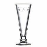 La Rochere Abielle French Bee Glass Champagne flute at Cerise
