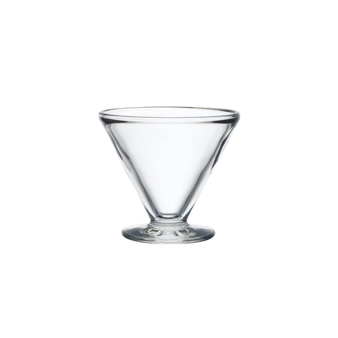 La Rochere Vega Coupe Round glass  Iceream Cup at Cerise