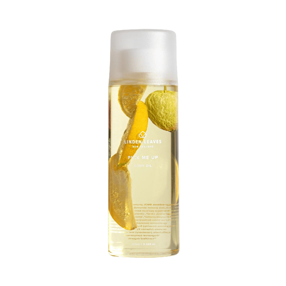 Linden Leaves 265ml body oil in Pick Me up Fragrance at Cerise