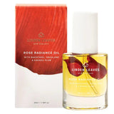 Linden Leaves Rose Radiance Oil at Cerise. Delicately scented with rose, geranium and ylang ylang, this luxurious facial oil is expertly designed with seven precious botanical oils and four powerful natural actives for radiant results. Bottle contains 35ml.