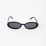 Black oval sunglasses