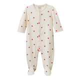 Nature Baby Lucy Suit in Raspberry Print