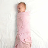 Miracle Blanket Baby swaddle in Garden Pink at Cerise