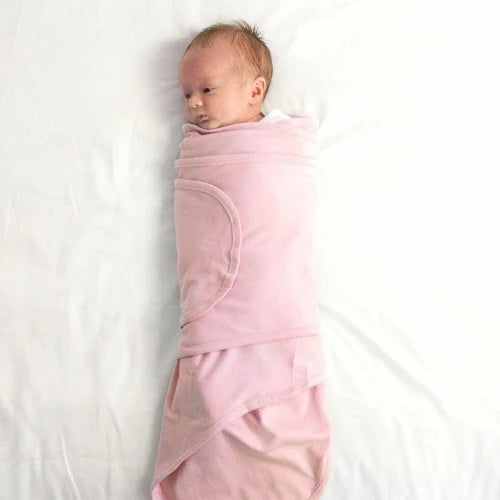 Miracle Blanket Baby swaddle in Garden Pink at Cerise