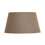 46cm tapered drum shape lampshade in Mondo colour - a mid brown, at Cerise