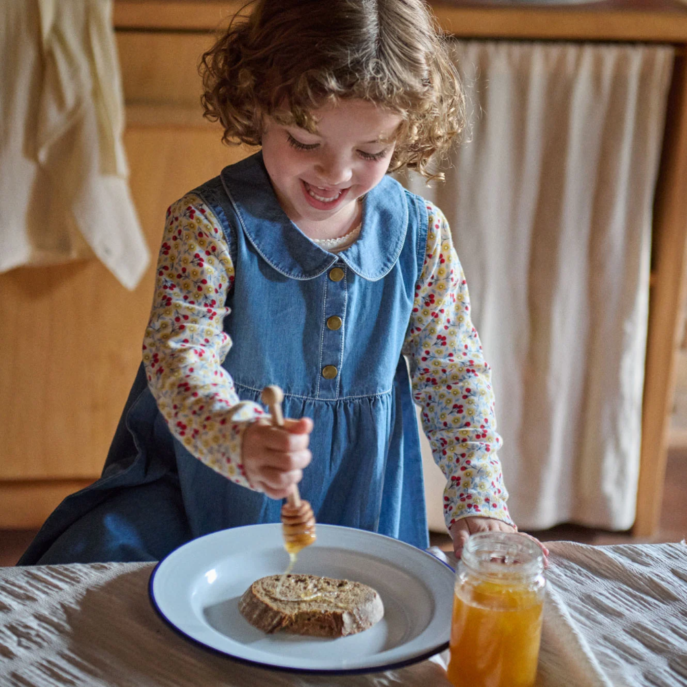 Nature Baby Birdy Dress at Cerise 