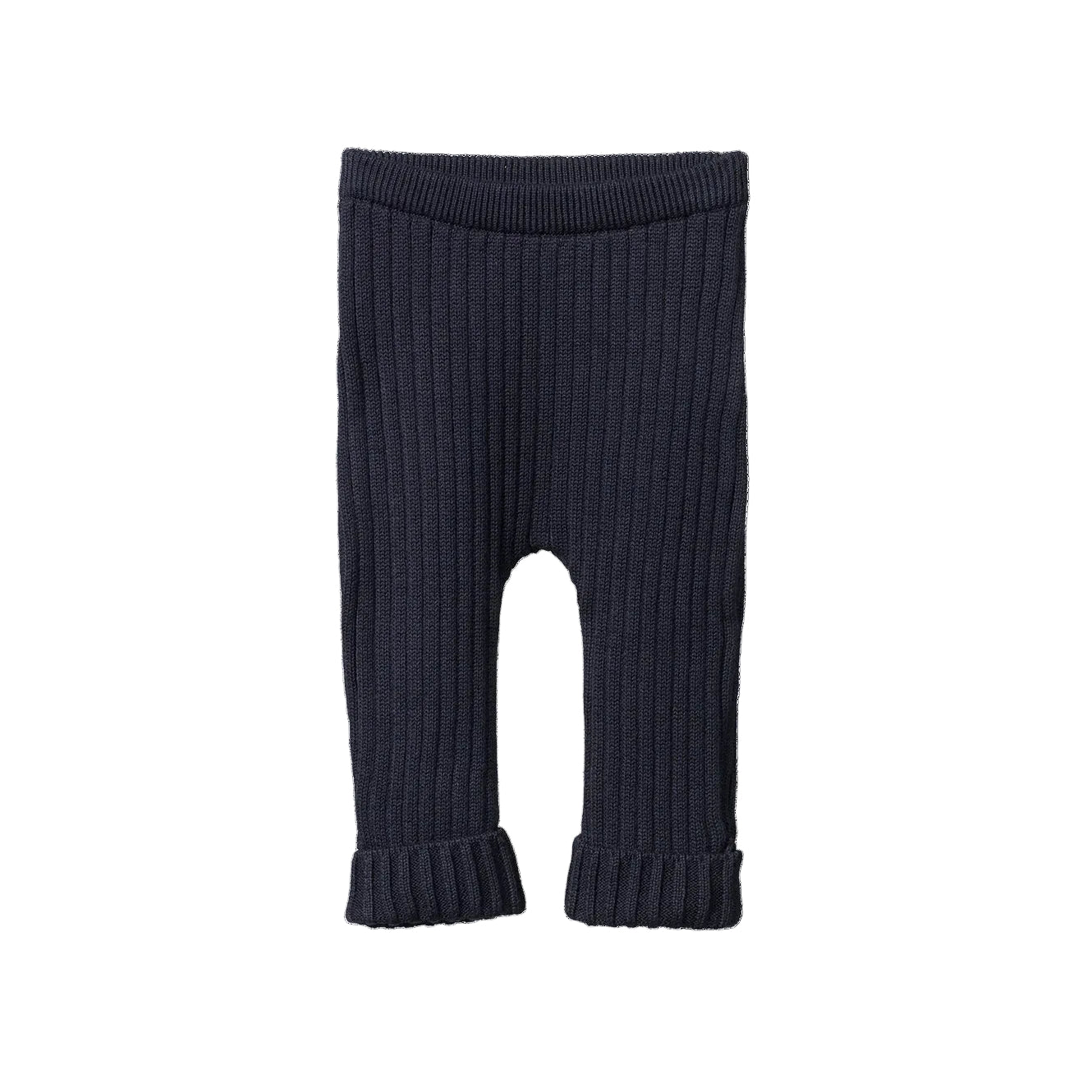 Nature Baby Cotton Rib Lou Pants in Navy Colour at Cerise