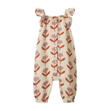 Nature Baby Tilda Suit in Fleretter Print at Cerise.