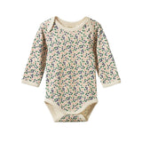 Nature Baby Long Sleeved  Cotton odysite in Briarwood print