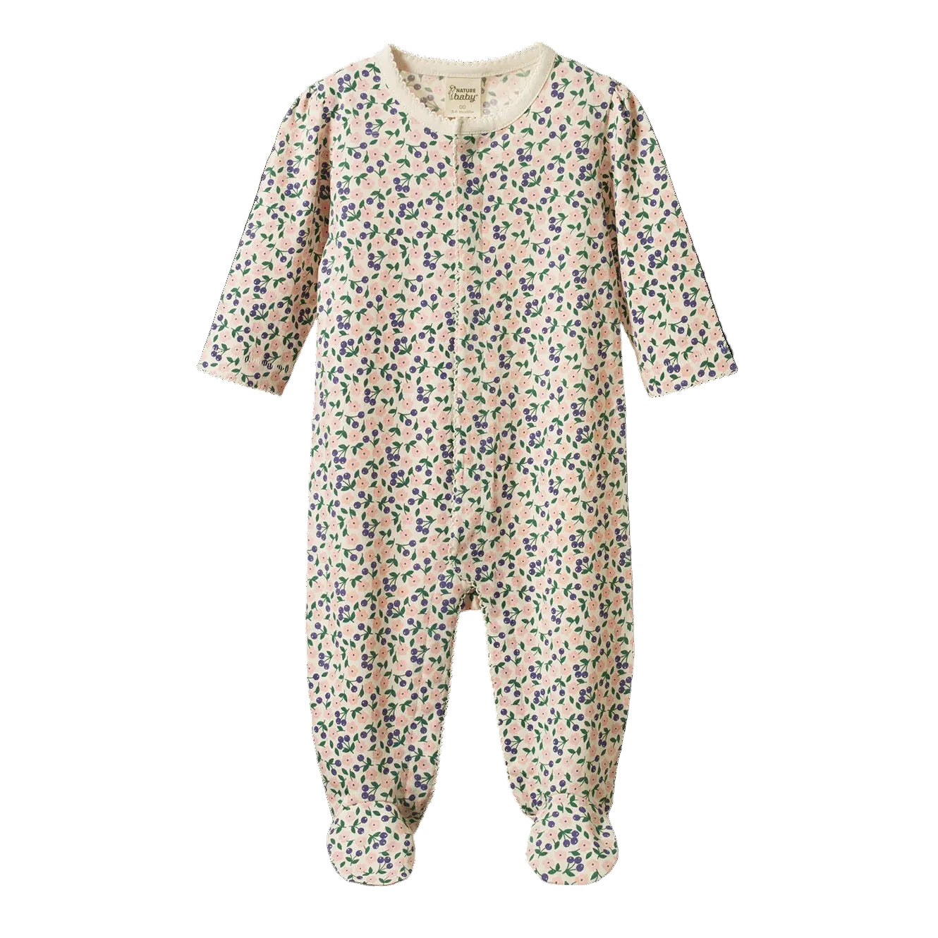 Nature aby Lucy Suit in Briarwood Blooms Pattern