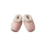 Nature Baby Lambskin Booties in Rose Bud colour