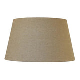 Tapered Drum Shape Lampshade in a Natural Linen Colour. Measures 51cm diameter at Cerise