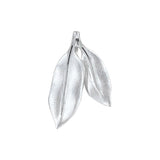 Silver NZ Pohutukawa Leaves Necklace