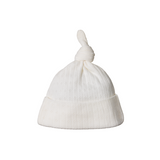 Nature Baby pintelle beanie in natural colour