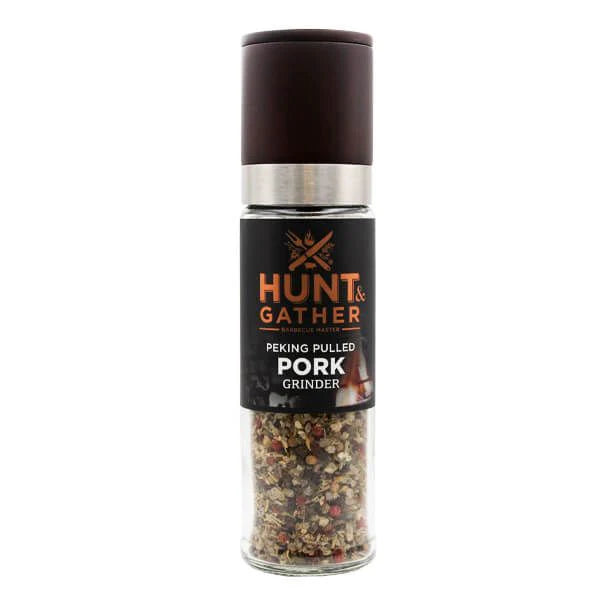 Pulled pork seasoning grinder for meat rub