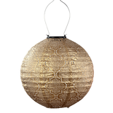 Lumiz Lantern Round 30cm Gold Bazaar Colour