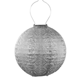 Lumiz Lantern Round 30cm Silver Lace colour