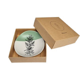 Rosemary decorated porcelain Bowl 10cm