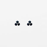Earring Petal Flower | Black | Stella + Gemma
