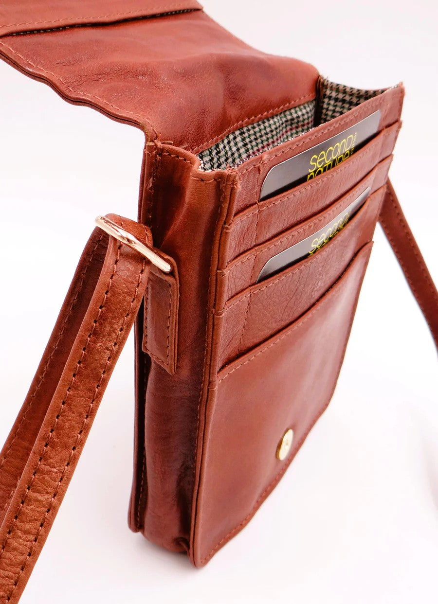 Cross Body Leather Bag
