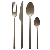 Broste Sletten Satin Silver 16 piece stainless steel cutlery set