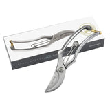 Stainless steel secateurs in gift box