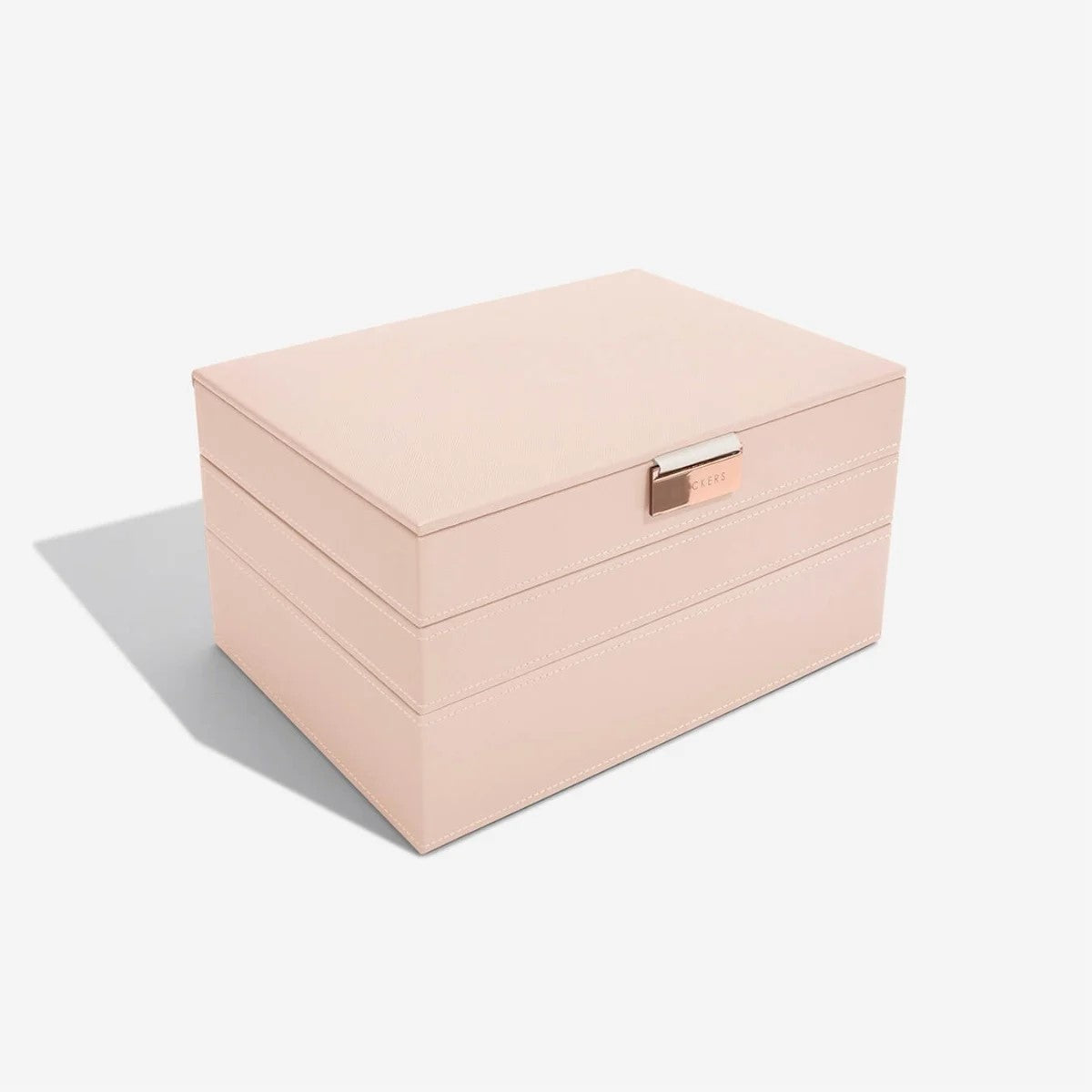 Stackers Classic Jewellery Box set of 3 Blush