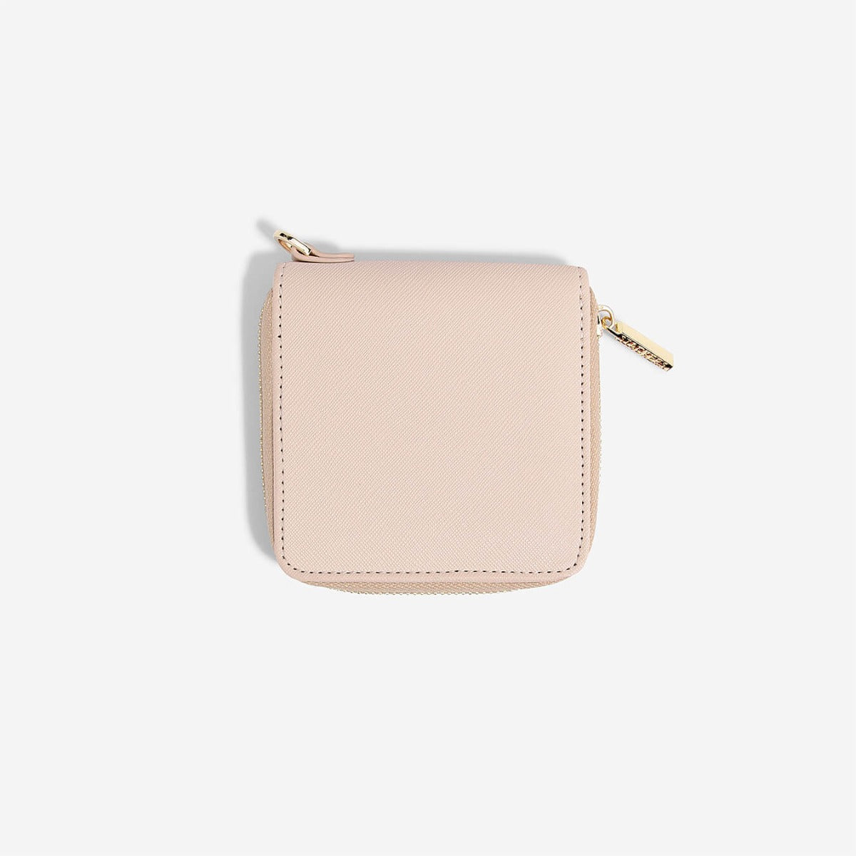 stackers trravel jewellery wallet in blush colour