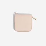 stackers trravel jewellery wallet in blush colour