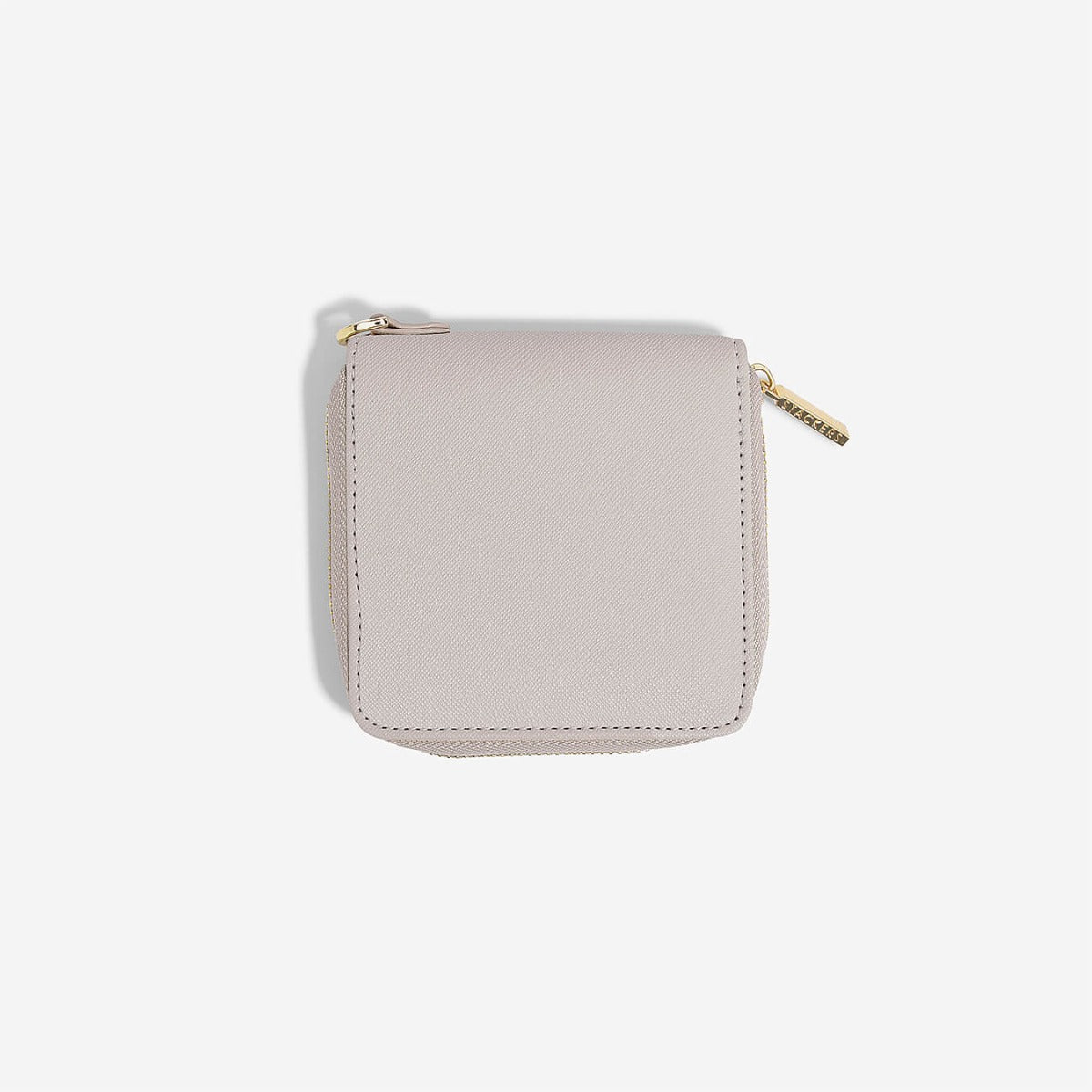 Stackers travel jewellery wallet in taupe colour