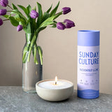 Sunday culturesand wax displayed in a bowl on a table setting