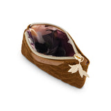 Flox Velvet mini purse linside lining