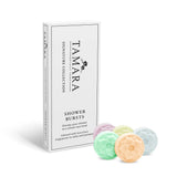 Tamara Signature Collection of 10 shower bursts atCerise.  Each gift boxed set contains 2 bursts of each of five refreshing fragrance scents.