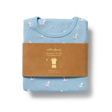packaging of short sleeved pyjama set