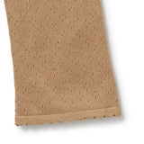 Oat sleeveless top and flared pants set for kids - view of pants showing bottom finish