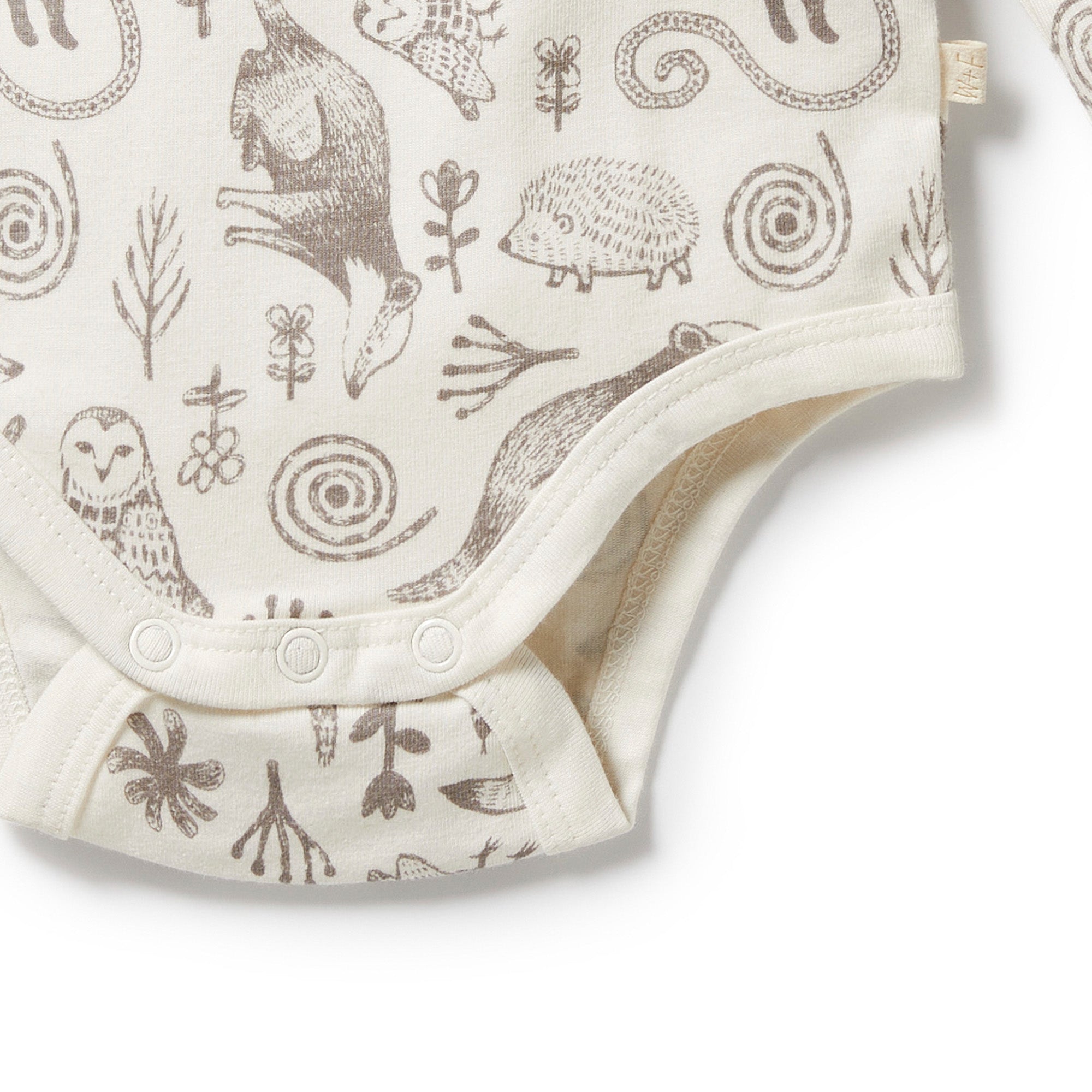 Wilson & Frenchy Woodland Organic Bodysuit