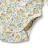 Wilson & Frenchy Tinker floral Organic Bodysuit