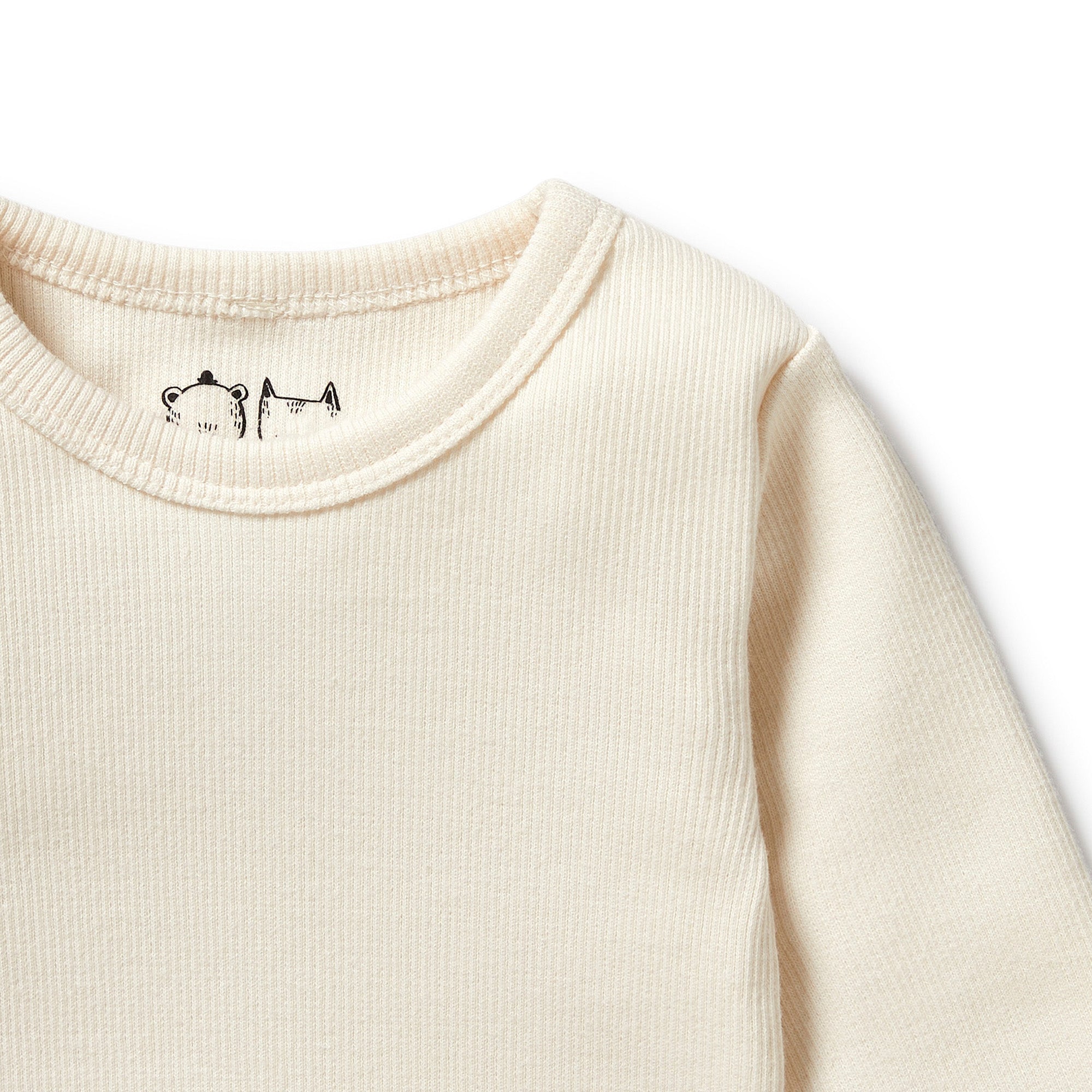 Wilson & Frenchy Ecru Organic Cotton Top