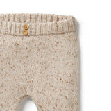 Wilson & Frenchy Almond Fleck Knitted Legging