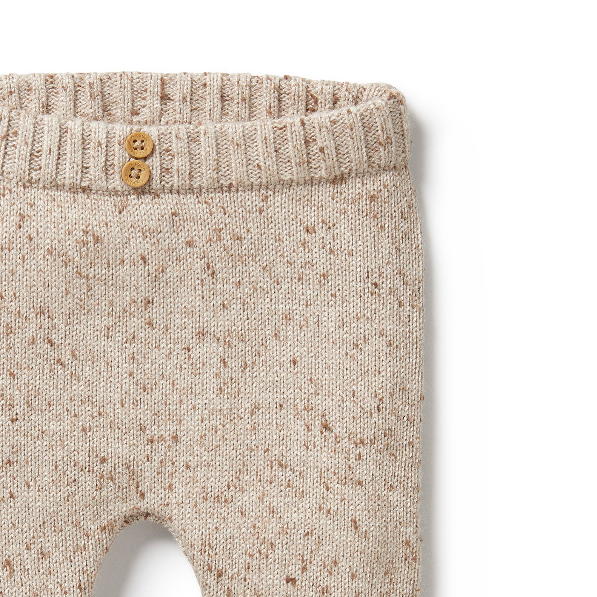 Wilson & Frenchy Almond Fleck Knitted Legging