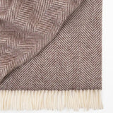 Weave Magnus Throw in Cocoa at Cerise