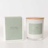 New Baby Welcome candle